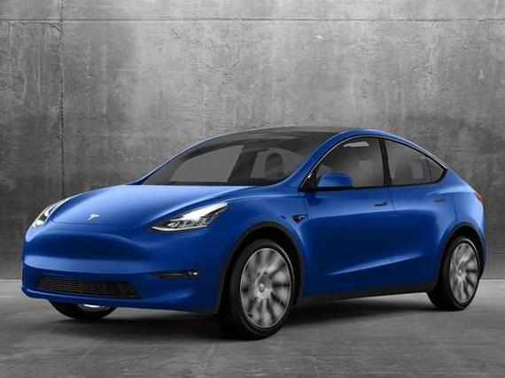 TESLA MODEL Y 2021 5YJYGAEE4MF215526 image